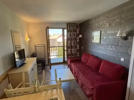 appartement 28 m2 pied des pistes - sans bail