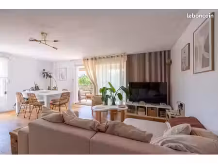 magnifique appartement t4 de 87 m² avec terrasse et garage à messery
