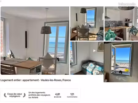 appartement idéal pour investissement locatif à veules les roses avec rendement attractif