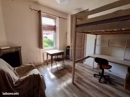 t2 meublé 25 m² - gare à 200 m - fibre incluse - ambérieu-en-bugey