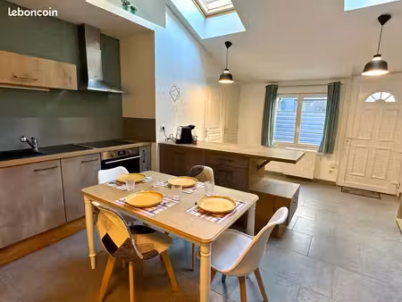 maison de ville f2 50m2 avec terrasse