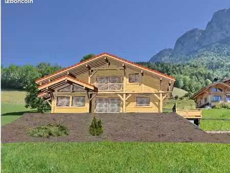terrain + permis de construire purgé pour chalet sur les hauteurs de dingy-saint-clair
