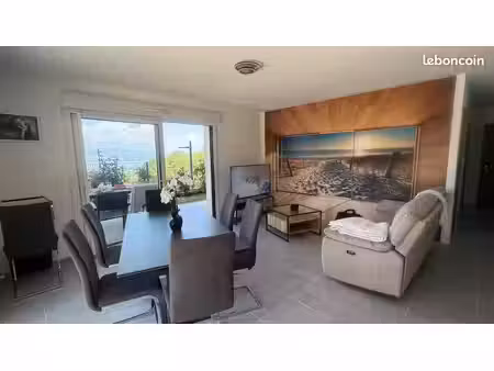 loue t4 meuble vue lac