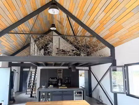 maison atypique 174 m² – piscine – terrain 3 125 m² – beaulon
