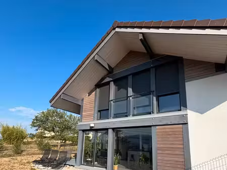 à louer – poisy 74330 / agglomération annecy | maison contemporaine récente 113 m² – vue m