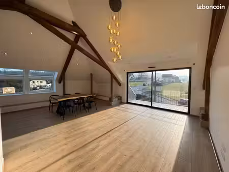 magnifique t4 mansardé 111 m2