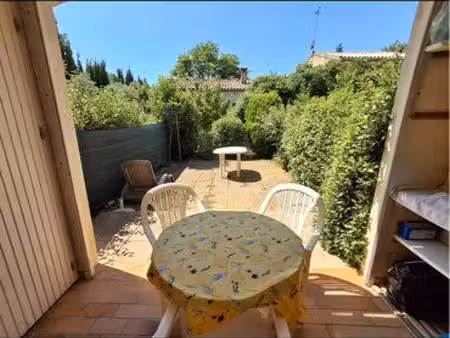 studio 25m2 avec jardin