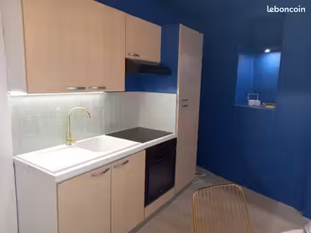 studio meublé 22 m² – fécamp port – plage & commerces à pied