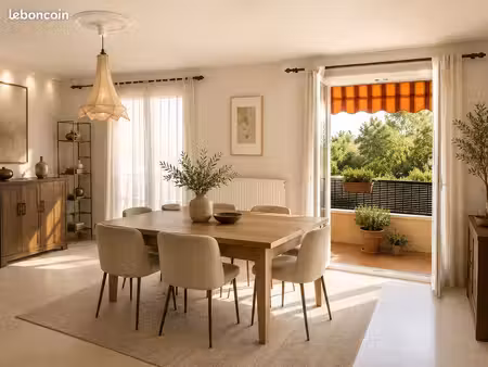 bel appartement t4 très lumineux et spacieux
