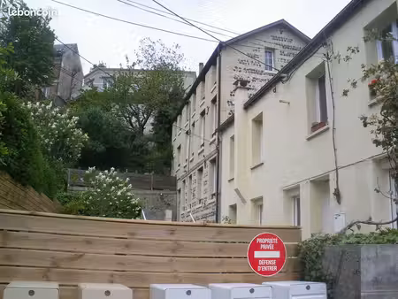 type f2 43m² ste adresse proche mer avec petit jardin