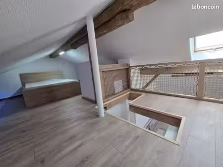 appartement atypique poutre apparente et mezzanine de 81m2