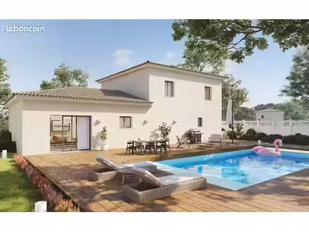 maison 95 m² avec terrain à la brillanne (04)