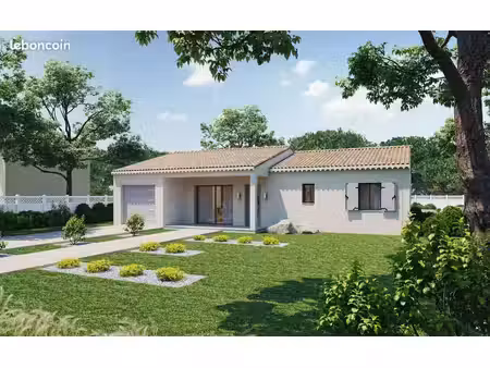 maison 95 m² avec terrain à la brillanne (04)