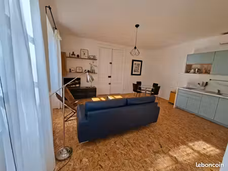 très beau t1 de 37m² neuf confortable et lumineux avec accès jardin et piscine