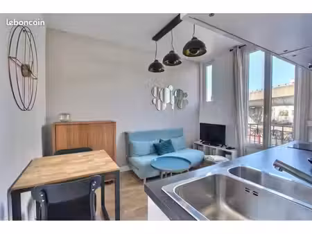 location 2 pièce meublé asnières - quai du docteur dervaux
