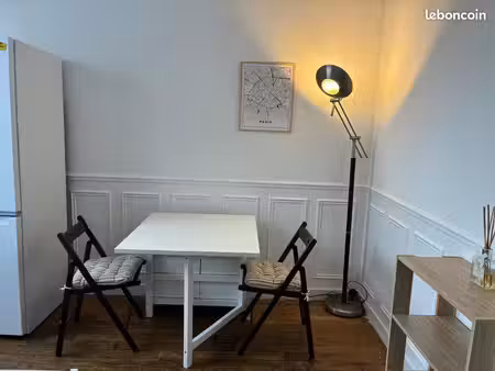 appartement meublé de 26 m² à louer – bois-colombes (92270)