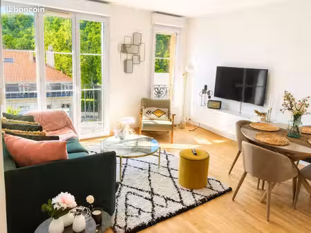 à louer – appartement 3 pièces meublé – 59 m² – le plessis-robinson