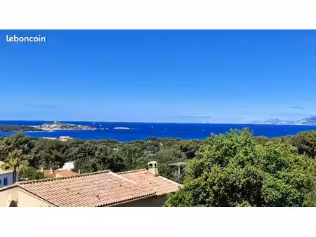 maison vue mer six fours - brusc