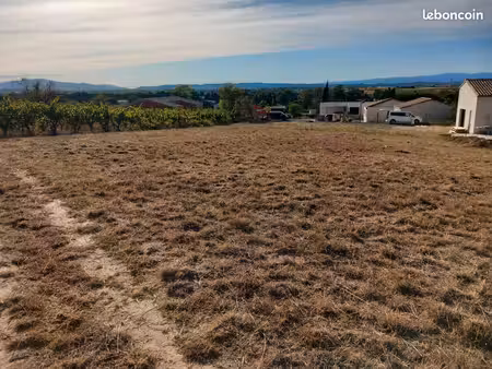 terrain constructible viabilisé 900m2 à ornaisons 11200