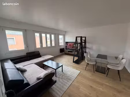 f2 58 m² rénové et meublé – centre-ville de belfort – ascenseur – dpe c