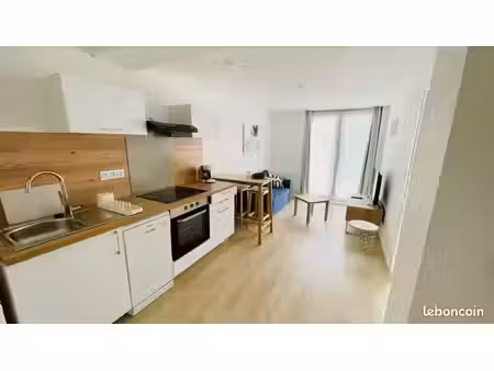t2 meublé récent de 31 m² avec balcon  parking  ascenseur – à 7 min de la suisse