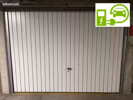 location box de parking avec option possible borne électrique