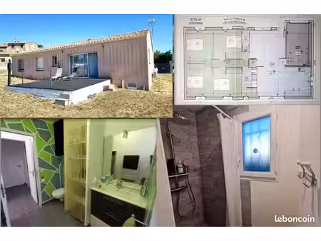 maison récente 98 m² – 2019 – plain-pied 4 chambres – dpe a/a – terrain 1 125 m² – garage
