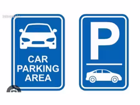 place de parking sécurisée