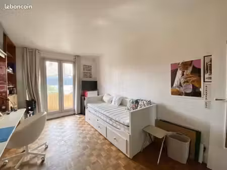 charmant 2 pièces meublé 36 m² – balcon – ascenseur – rue de la paix