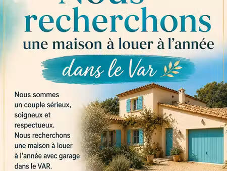 recherche maison à louer