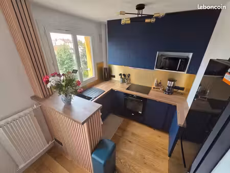 3 pièces refait à neuf 51 m² avec balcon  parking et cave – bobigny la ferme