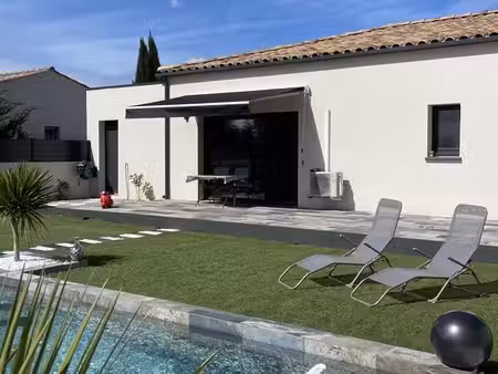 maison avec piscine sans aucun vis à vis 93m2