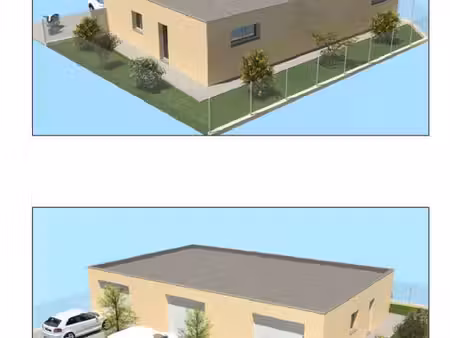 ensemble immobilier professionnel 150 m² sur 430 m² de terrain –
