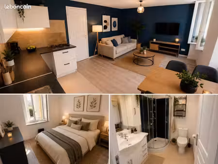 appartement 2 pièces à louer – lumineux et entièrement rénové