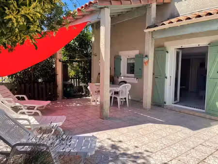 loue villa gruissan mateille idéal retraité mutation de septembre à juin 200 m commerces c