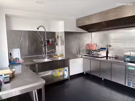 dark kitchen