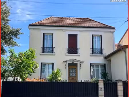 maison de caractère 124 m² – 4 chambres + studio indépendant – aulnay-sous-bois