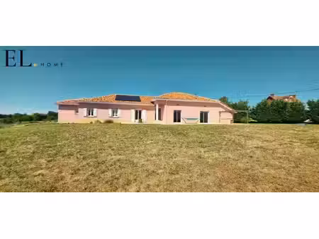 coup de coeur à monségur : plain-pied familial sur écrin de v