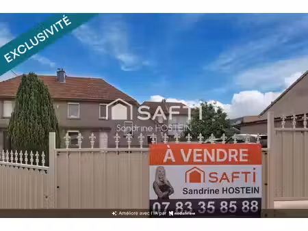 maison de 127m2 hab avec 3 chambres  1 bureau  terrasse  jardin et garage 3 voitures!