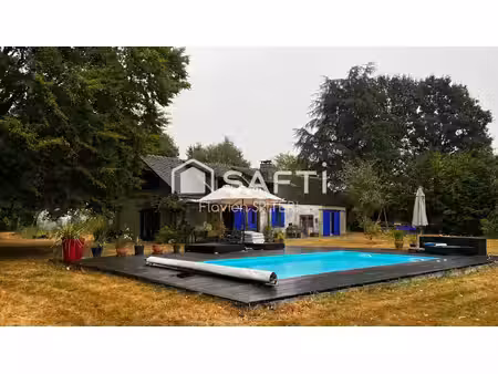 longère de charme avec piscine dans le perche.