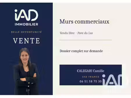 vente boutique/local commercial 90 m²