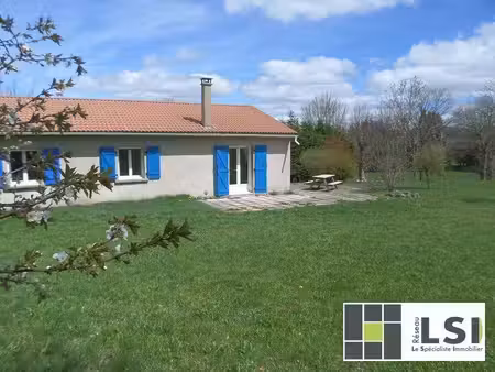 maison de plain-pied à vendre