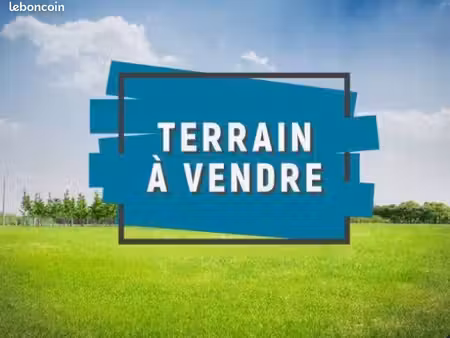 terrain à vendre