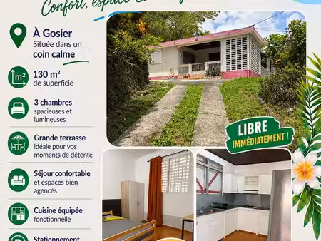 à louer maison individuelle