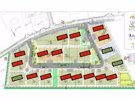 terrain 632 m² vienne en bessin
