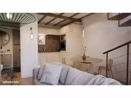 duplex rénové avec parking privatif – 38 m² habitables / 56 m² au sol