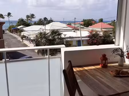 studio - vue sur lagon
