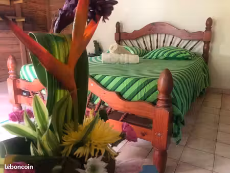 loue bas de maison traditionnelle à la désirade