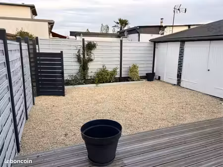 charmante maison de 3 pièces avec terrasse et dépendance — vente entre particuliers (sans 