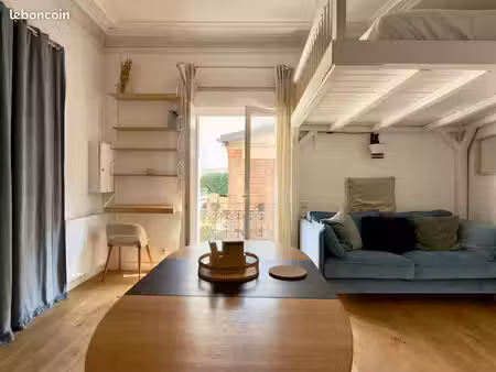 studio de charme avec cour privative – charenton-le-pont
